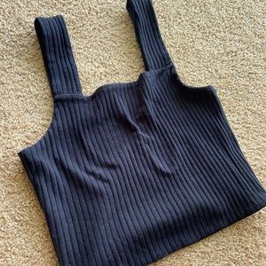American Eagle ribbed crop top